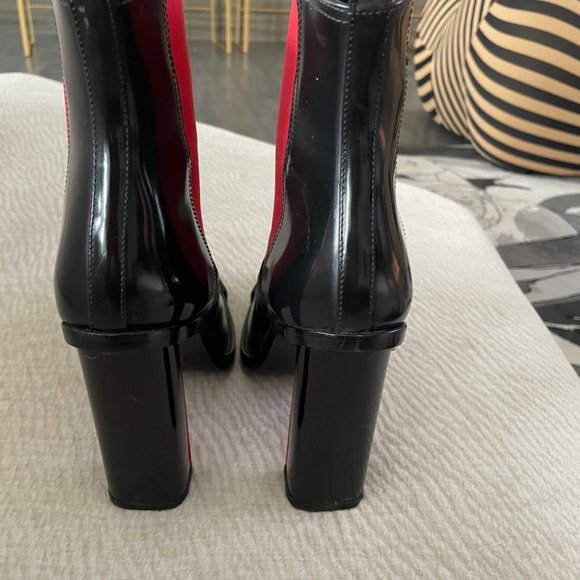 ALEXANDER MCQUEEN booties red/black - Picture 5 of 5